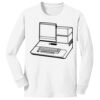 1-DAY NO MINIMUM Youth Long Sleeve Crewneck T-Shirt Thumbnail