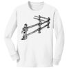 1-DAY NO MINIMUM Youth Long Sleeve Crewneck T-Shirt Thumbnail