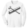1-DAY NO MINIMUM Youth Long Sleeve Crewneck T-Shirt Thumbnail