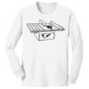 1-DAY NO MINIMUM Youth Long Sleeve Crewneck T-Shirt Thumbnail
