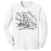 1-DAY NO MINIMUM Youth Long Sleeve Crewneck T-Shirt Thumbnail