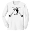 1-DAY NO MINIMUM Youth Long Sleeve Crewneck T-Shirt Thumbnail