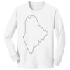 1-DAY NO MINIMUM Youth Long Sleeve Crewneck T-Shirt Thumbnail