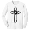 1-DAY NO MINIMUM Youth Long Sleeve Crewneck T-Shirt Thumbnail