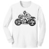 1-DAY NO MINIMUM Youth Long Sleeve Crewneck T-Shirt Thumbnail