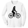 1-DAY NO MINIMUM Youth Long Sleeve Crewneck T-Shirt Thumbnail