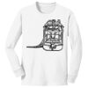 1-DAY NO MINIMUM Youth Long Sleeve Crewneck T-Shirt Thumbnail