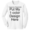 1-DAY NO MINIMUM Youth Long Sleeve Crewneck T-Shirt Thumbnail