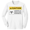 1-DAY NO MINIMUM Youth Long Sleeve Crewneck T-Shirt Thumbnail