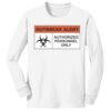 1-DAY NO MINIMUM Youth Long Sleeve Crewneck T-Shirt Thumbnail