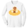 1-DAY NO MINIMUM Youth Long Sleeve Crewneck T-Shirt Thumbnail