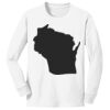 1-DAY NO MINIMUM Youth Long Sleeve Crewneck T-Shirt Thumbnail