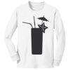 1-DAY NO MINIMUM Youth Long Sleeve Crewneck T-Shirt Thumbnail