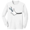 1-DAY NO MINIMUM Youth Long Sleeve Crewneck T-Shirt Thumbnail