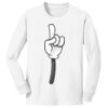 1-DAY NO MINIMUM Youth Long Sleeve Crewneck T-Shirt Thumbnail