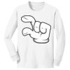 1-DAY NO MINIMUM Youth Long Sleeve Crewneck T-Shirt Thumbnail