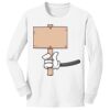 1-DAY NO MINIMUM Youth Long Sleeve Crewneck T-Shirt Thumbnail