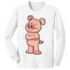 1-DAY NO MINIMUM Youth Long Sleeve Crewneck T-Shirt Thumbnail