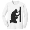 1-DAY NO MINIMUM Youth Long Sleeve Crewneck T-Shirt Thumbnail