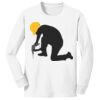 1-DAY NO MINIMUM Youth Long Sleeve Crewneck T-Shirt Thumbnail