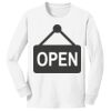1-DAY NO MINIMUM Youth Long Sleeve Crewneck T-Shirt Thumbnail