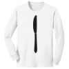 1-DAY NO MINIMUM Youth Long Sleeve Crewneck T-Shirt Thumbnail