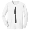 1-DAY NO MINIMUM Youth Long Sleeve Crewneck T-Shirt Thumbnail