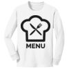 1-DAY NO MINIMUM Youth Long Sleeve Crewneck T-Shirt Thumbnail