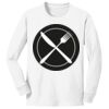 1-DAY NO MINIMUM Youth Long Sleeve Crewneck T-Shirt Thumbnail