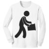 1-DAY NO MINIMUM Youth Long Sleeve Crewneck T-Shirt Thumbnail