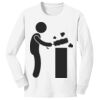 1-DAY NO MINIMUM Youth Long Sleeve Crewneck T-Shirt Thumbnail