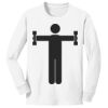 1-DAY NO MINIMUM Youth Long Sleeve Crewneck T-Shirt Thumbnail