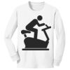1-DAY NO MINIMUM Youth Long Sleeve Crewneck T-Shirt Thumbnail