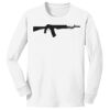 1-DAY NO MINIMUM Youth Long Sleeve Crewneck T-Shirt Thumbnail