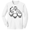 1-DAY NO MINIMUM Youth Long Sleeve Crewneck T-Shirt Thumbnail
