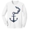 1-DAY NO MINIMUM Youth Long Sleeve Crewneck T-Shirt Thumbnail