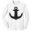 1-DAY NO MINIMUM Youth Long Sleeve Crewneck T-Shirt Thumbnail