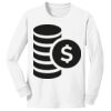 1-DAY NO MINIMUM Youth Long Sleeve Crewneck T-Shirt Thumbnail