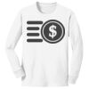 1-DAY NO MINIMUM Youth Long Sleeve Crewneck T-Shirt Thumbnail
