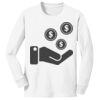 1-DAY NO MINIMUM Youth Long Sleeve Crewneck T-Shirt Thumbnail