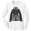 1-DAY NO MINIMUM Youth Long Sleeve Crewneck T-Shirt Thumbnail