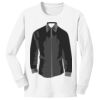 1-DAY NO MINIMUM Youth Long Sleeve Crewneck T-Shirt Thumbnail