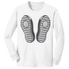1-DAY NO MINIMUM Youth Long Sleeve Crewneck T-Shirt Thumbnail