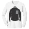 1-DAY NO MINIMUM Youth Long Sleeve Crewneck T-Shirt Thumbnail