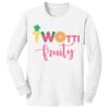 1-DAY NO MINIMUM Youth Long Sleeve Crewneck T-Shirt Thumbnail