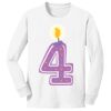 1-DAY NO MINIMUM Youth Long Sleeve Crewneck T-Shirt Thumbnail
