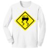 1-DAY NO MINIMUM Youth Long Sleeve Crewneck T-Shirt Thumbnail