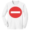 1-DAY NO MINIMUM Youth Long Sleeve Crewneck T-Shirt Thumbnail