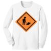 1-DAY NO MINIMUM Youth Long Sleeve Crewneck T-Shirt Thumbnail