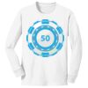 1-DAY NO MINIMUM Youth Long Sleeve Crewneck T-Shirt Thumbnail